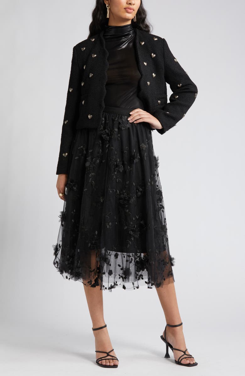 NIKKI LUND Heart Stud Jacket, Main, color, 