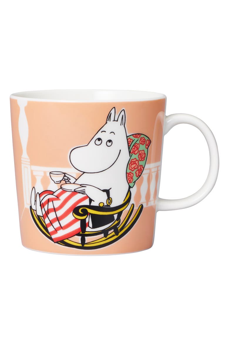 Moomin mama & Misabel Mug, Main, color, Coral Multi