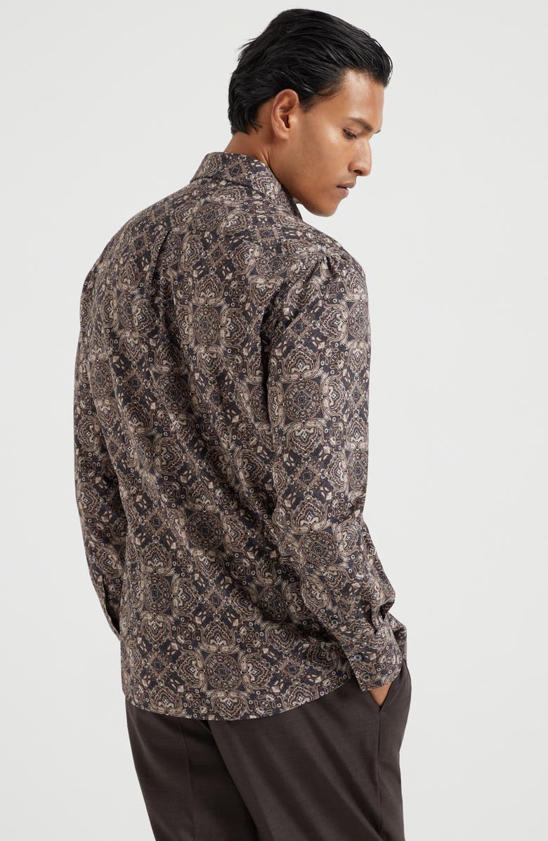 Brunello Cucinelli Twill shirt, Alternate, color, 