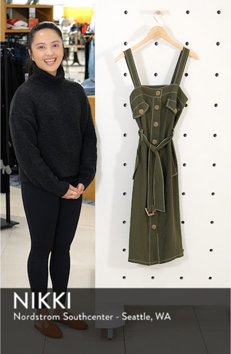 Chriselle Lim Sandrine Safari Dress, sales video thumbnail