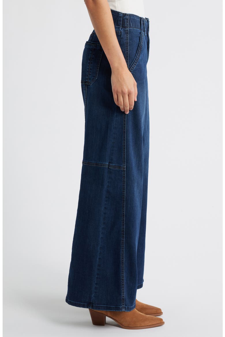 Skyrise Wide Leg Jeans, Alternate, color, INDIGO
