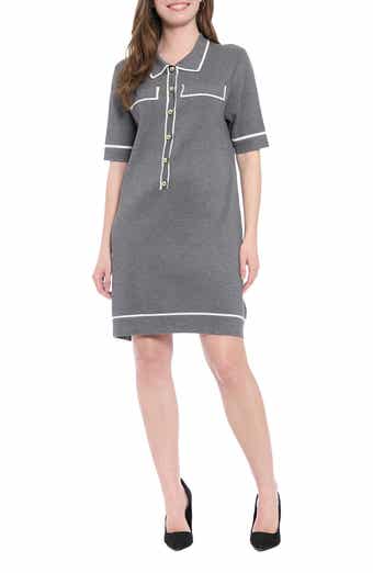 London Times Tipped Shift Dress