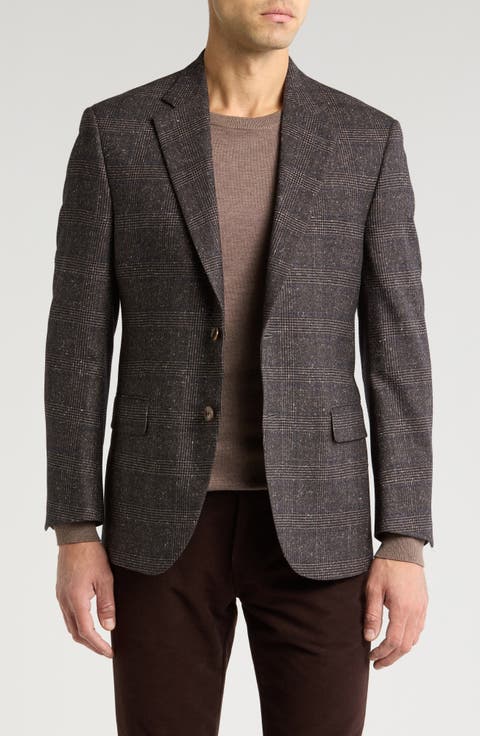 Flynn Classic Fit Wool & Silk Sport Coat