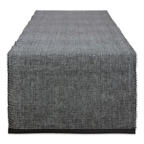 Two Tone Ribbed Table Runner