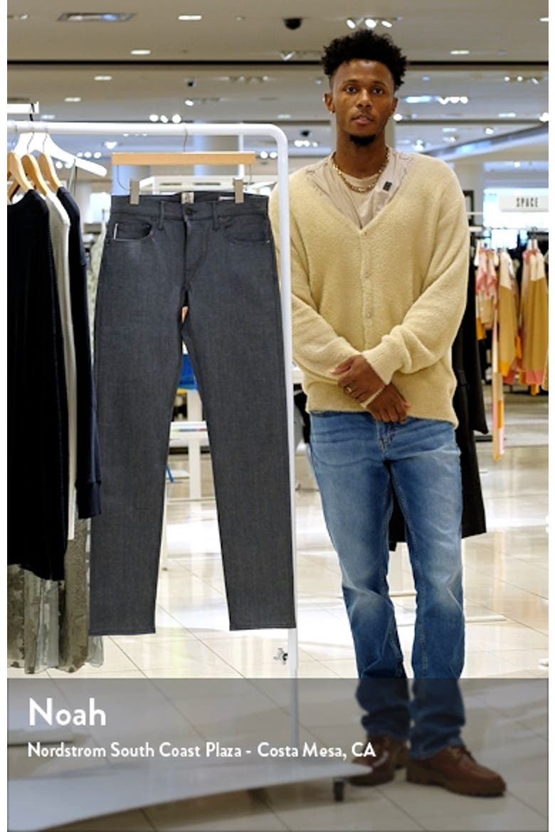 Pen Slim 10.5-Ounce Stretch Selvedge Denim Jeans video