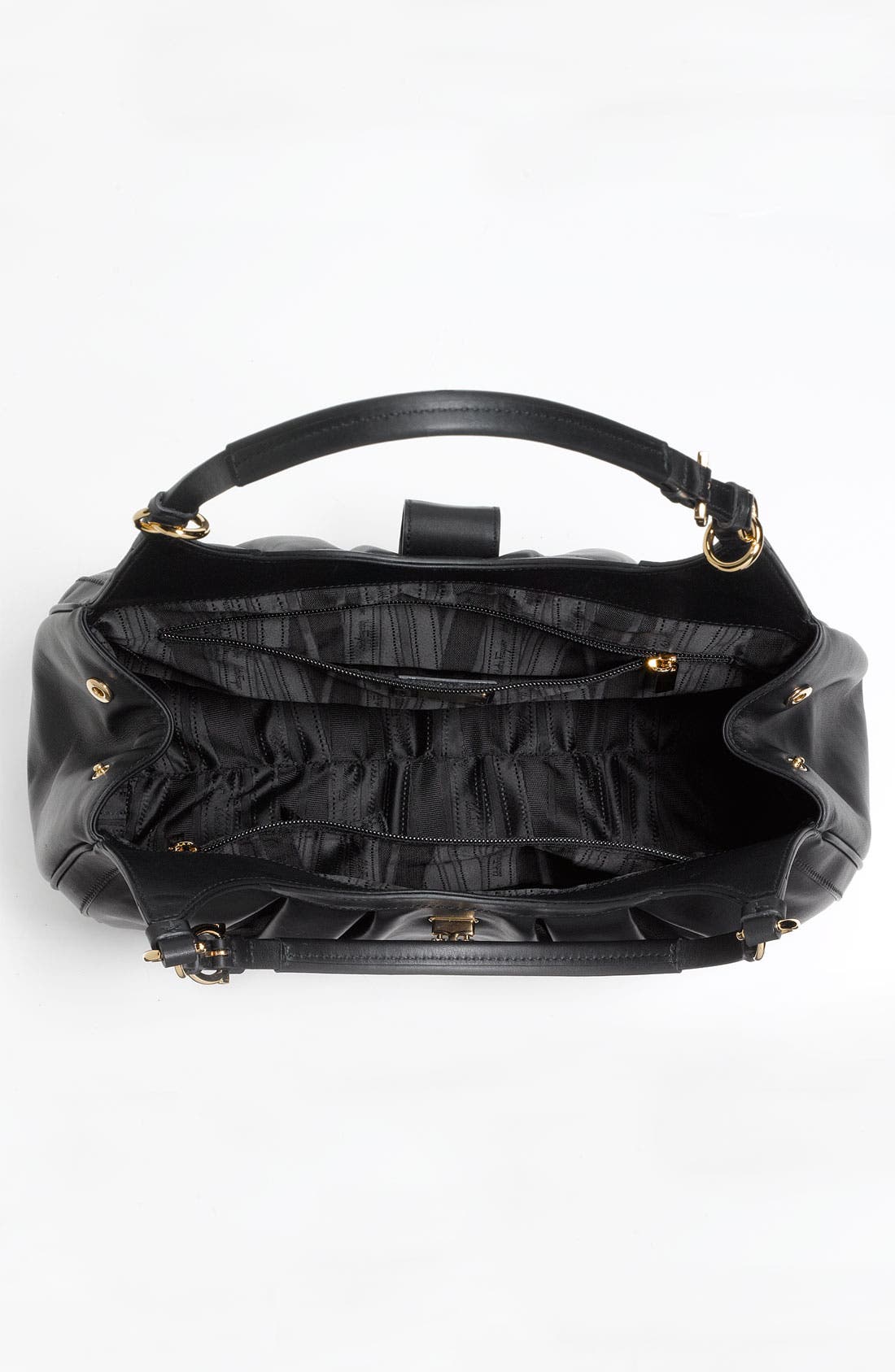 FERRAGAMO Salvatore Ferragamo Leather Hobo, Alternate, color, 