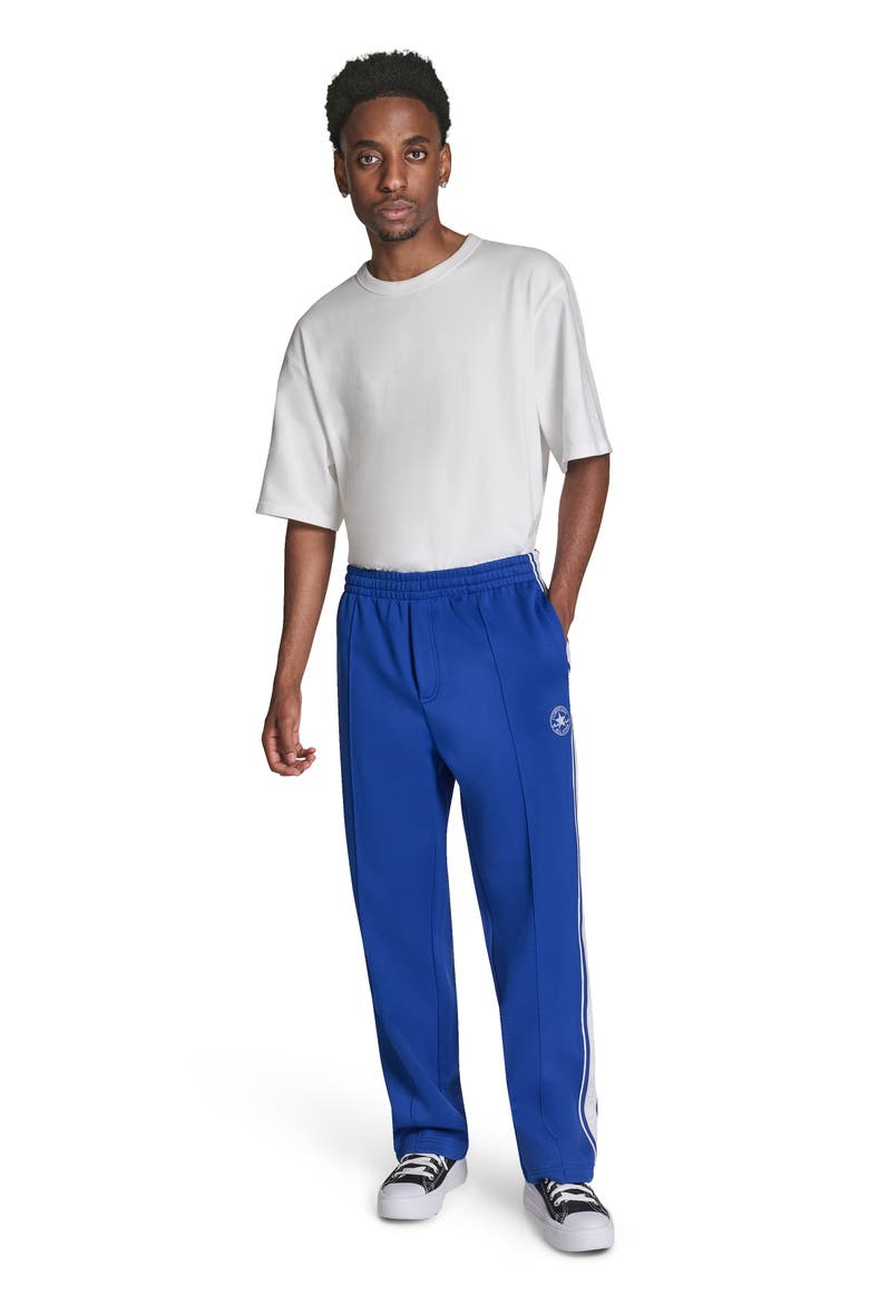 Chuck Taylor Patch Track Pants, Alternate, color, CONVERSE BLUE