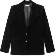 MANGO TEEN Velvet Blazer