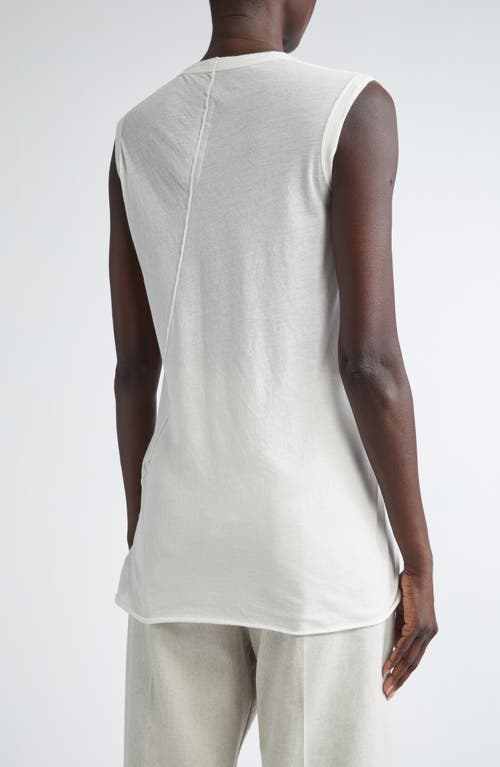 Rick Owens Forever Basic Cotton Vest In Multi
