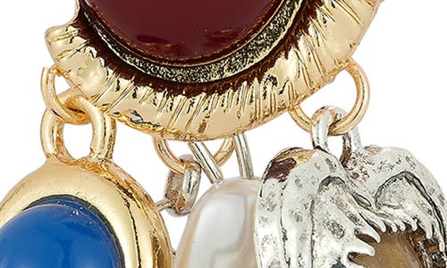 Sphera Milano Charm Drop Earrings In Gold