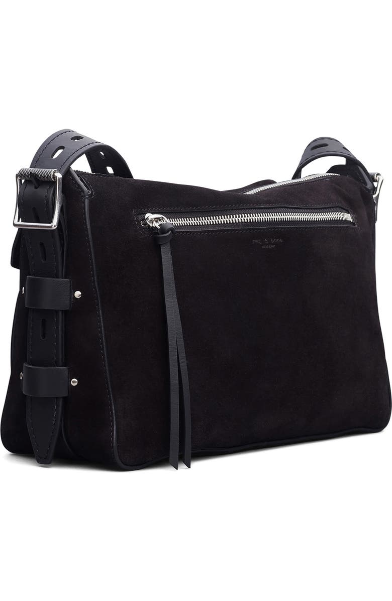 rag & bone Field Messenger 2.0 Suede Bag, Alternate, color,