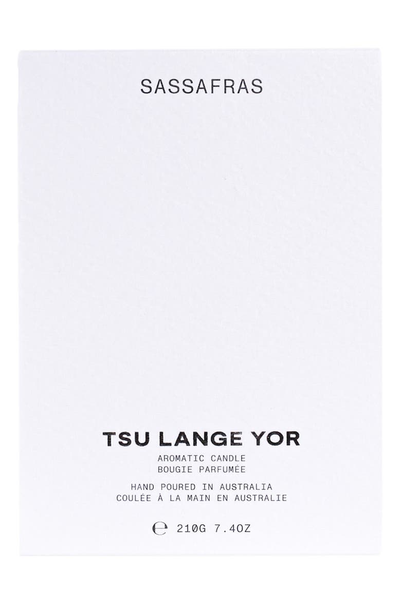 TSU LANGE YOR Sassafras Scented Candle, Alternate, color,