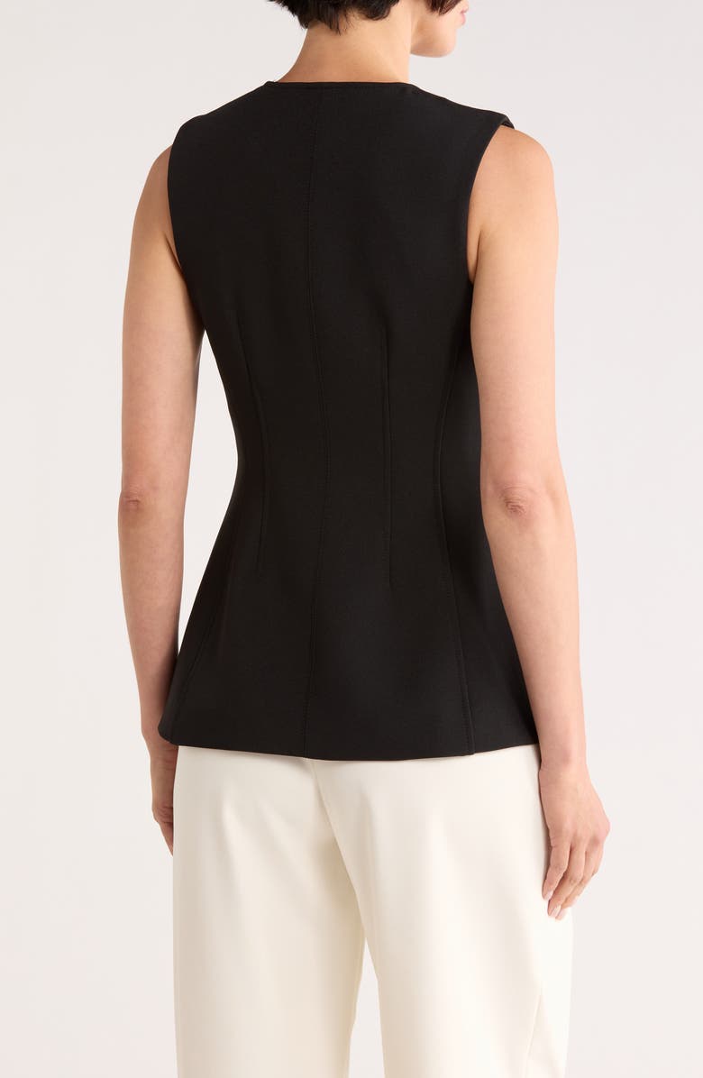 Veronica Beard Jessup Vest, Alternate, color, Black