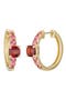  14K Yellow Gold Red Pink