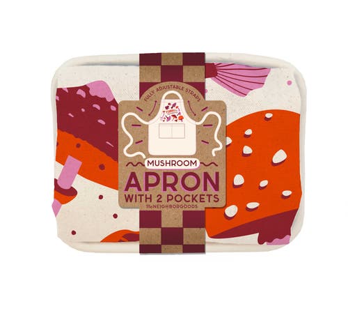 The Neighborgoods Mushroom Apron In White