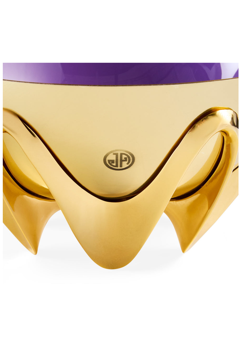 Oscar Amethyst Bowl, Alternate, color, Purple / Gold
