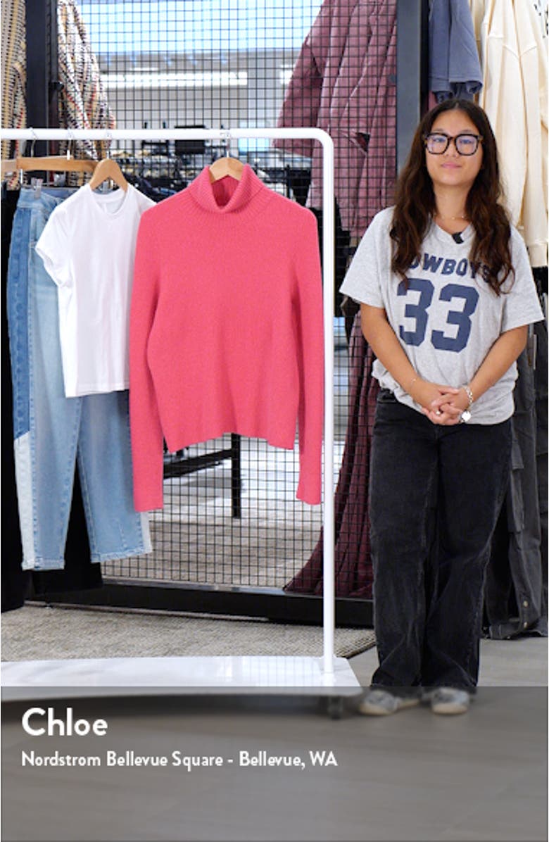 Rib Turtleneck Sweater, sales video thumbnail