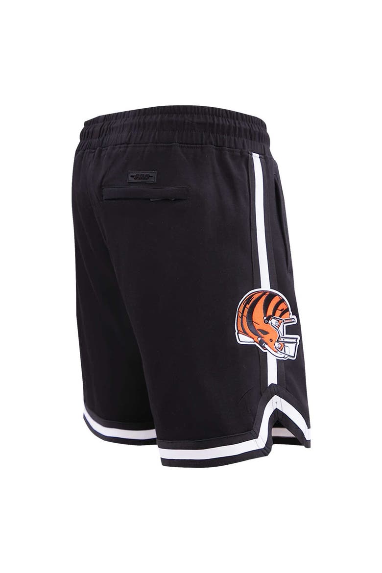 Men's Pro Standard Black Cincinnati Bengals Classic Chenille Shorts, Alternate, color, Black
