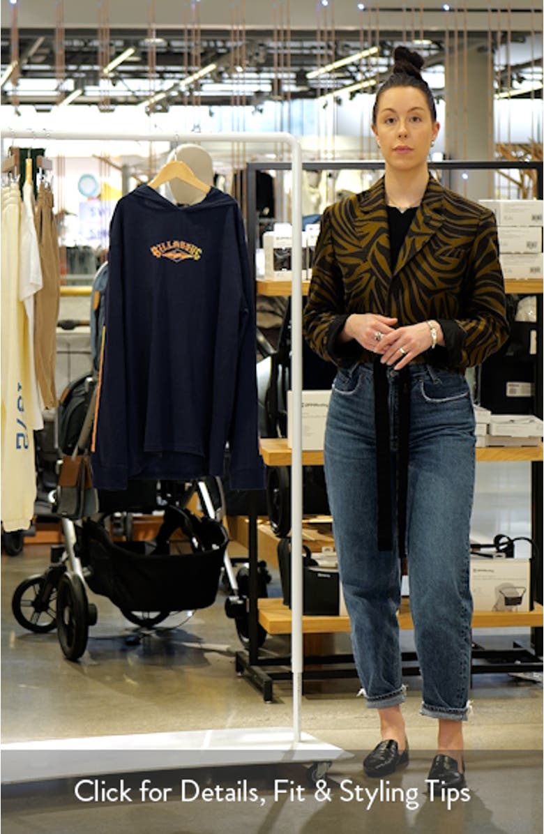 Kids' Grad Long Sleeve Hooded Graphic T-Shirt, sales video thumbnail