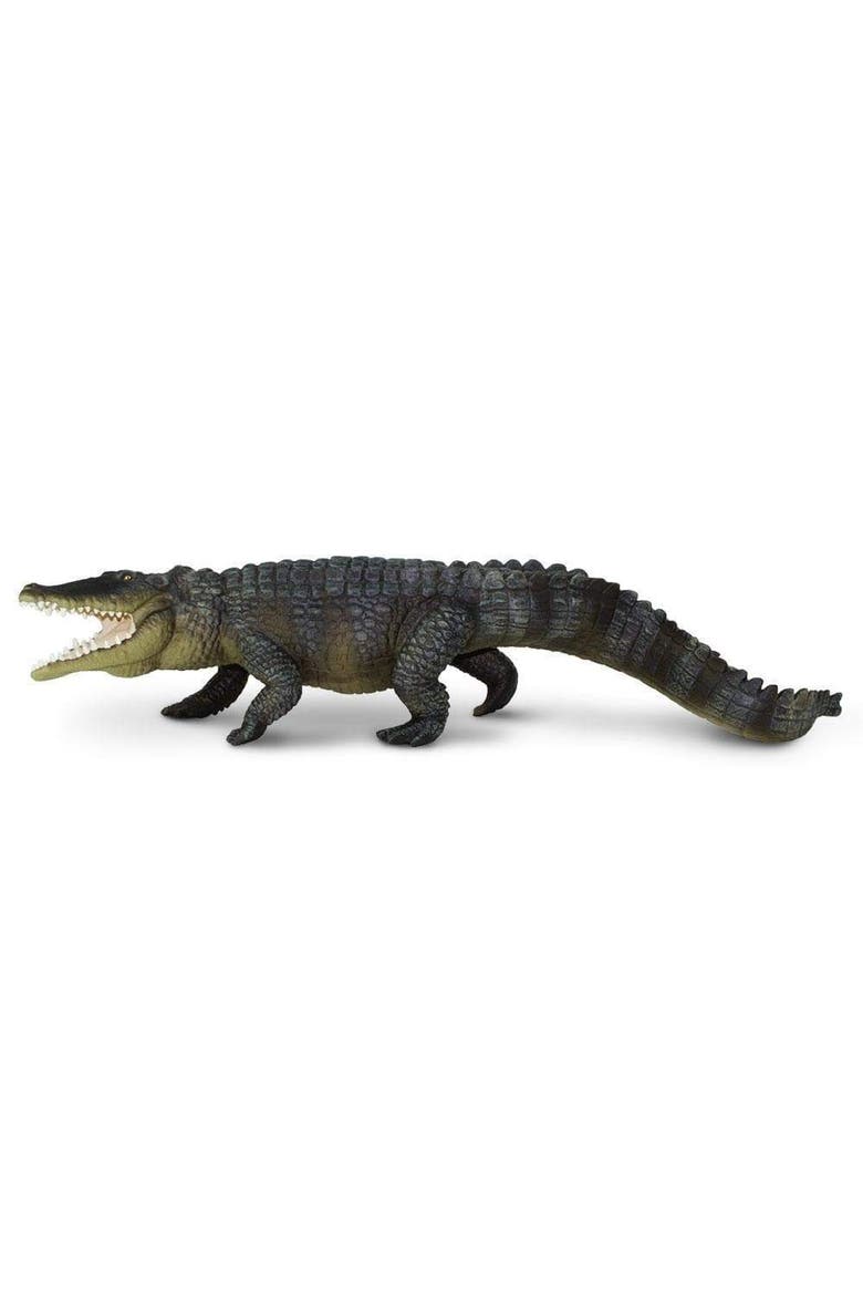 Saltwater Crocodile Toy, Alternate, color, No Color
