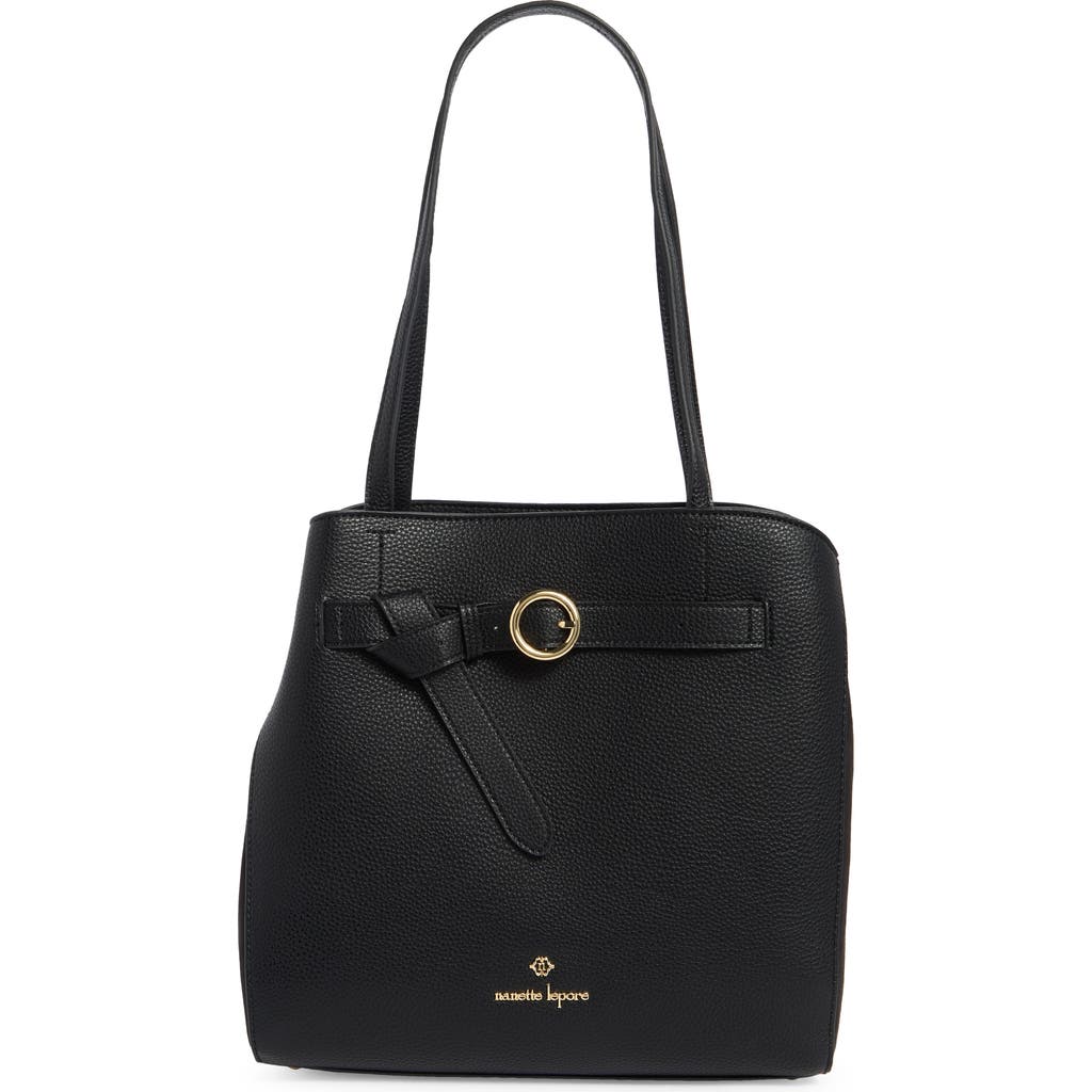 Nanette Lepore Bess Shopper Tote In Black