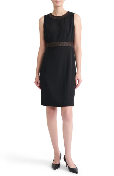 Sleeveless Sheath Dress