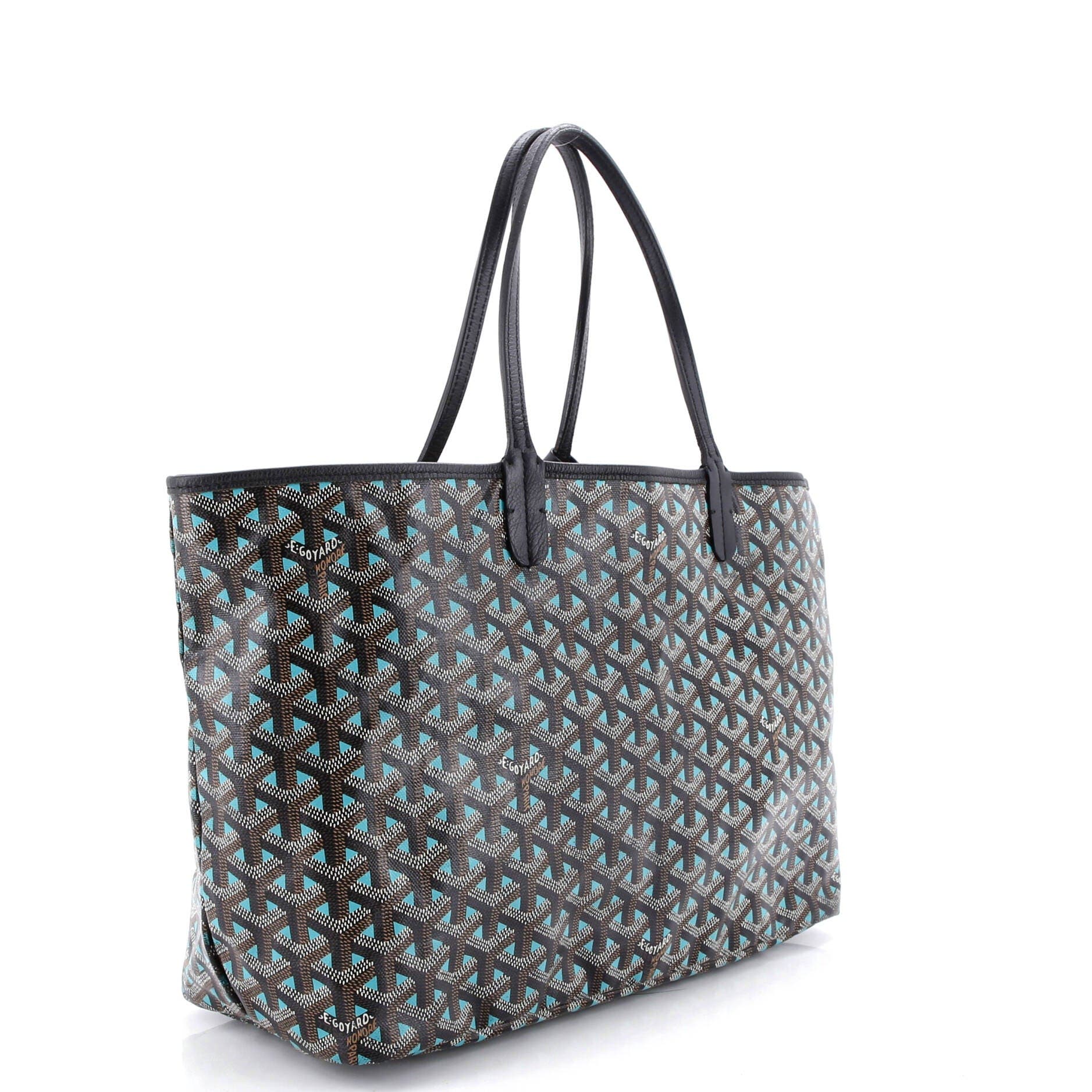 Pre-Owned Goyard Saint Louis Tote Claire Voie Coated Canvas PM, Alternate, color, 