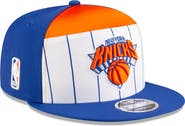 New Era Men's New Era  White/Blue New York Knicks 2025 NBA Tip Off Split Panel 9FIFTY Snapback Hat