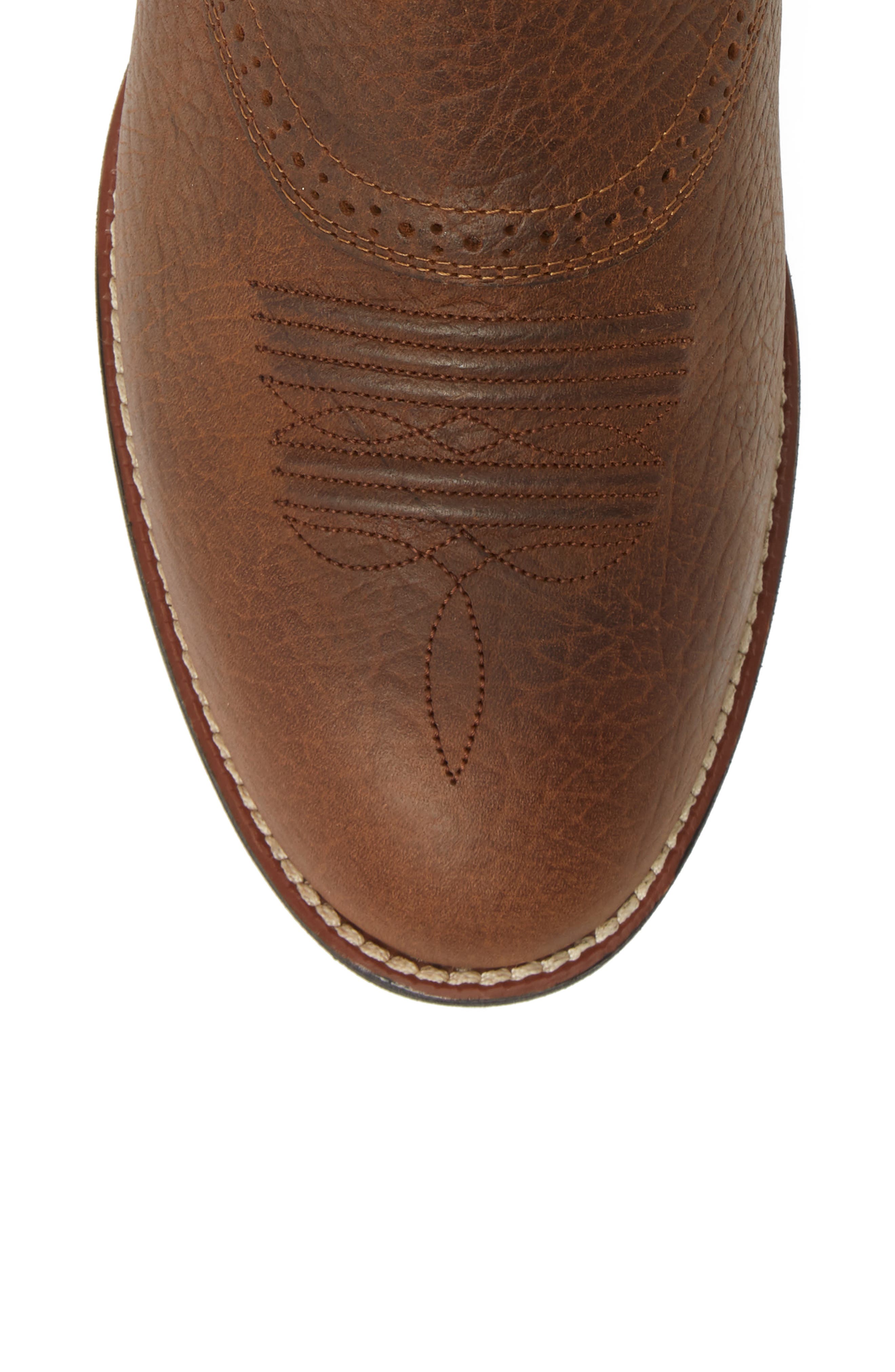 Ariat Heritage Stockman Cowboy Boot, Alternate, color, Brown