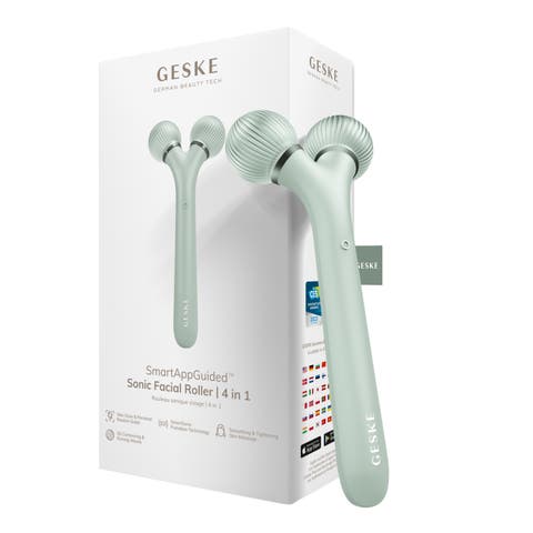 SmartAppGuided Sonic Facial Roller | 4 in 1