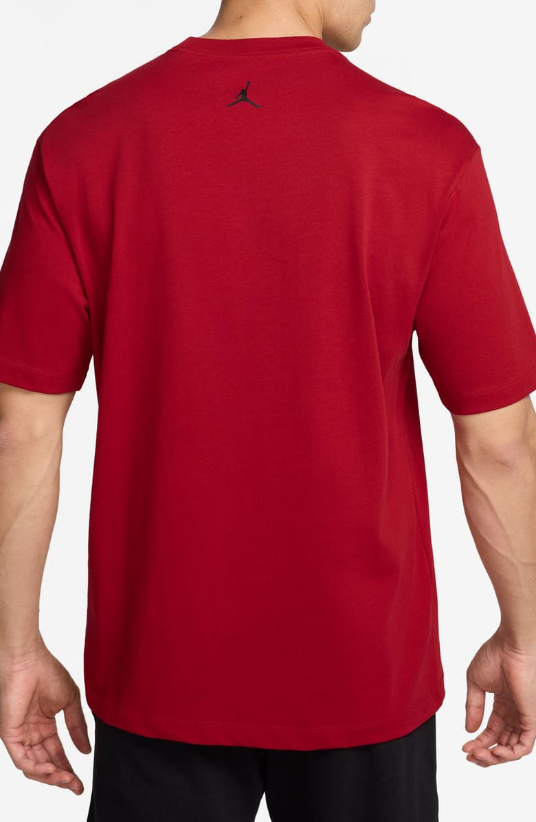 Nike Sneaker Patch Oversize T-Shirt, Alternate, color, 687 Gym Red/Black