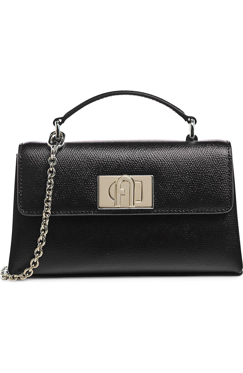 Furla 1927 Mini Leather Crossbody Bag, Main, color,