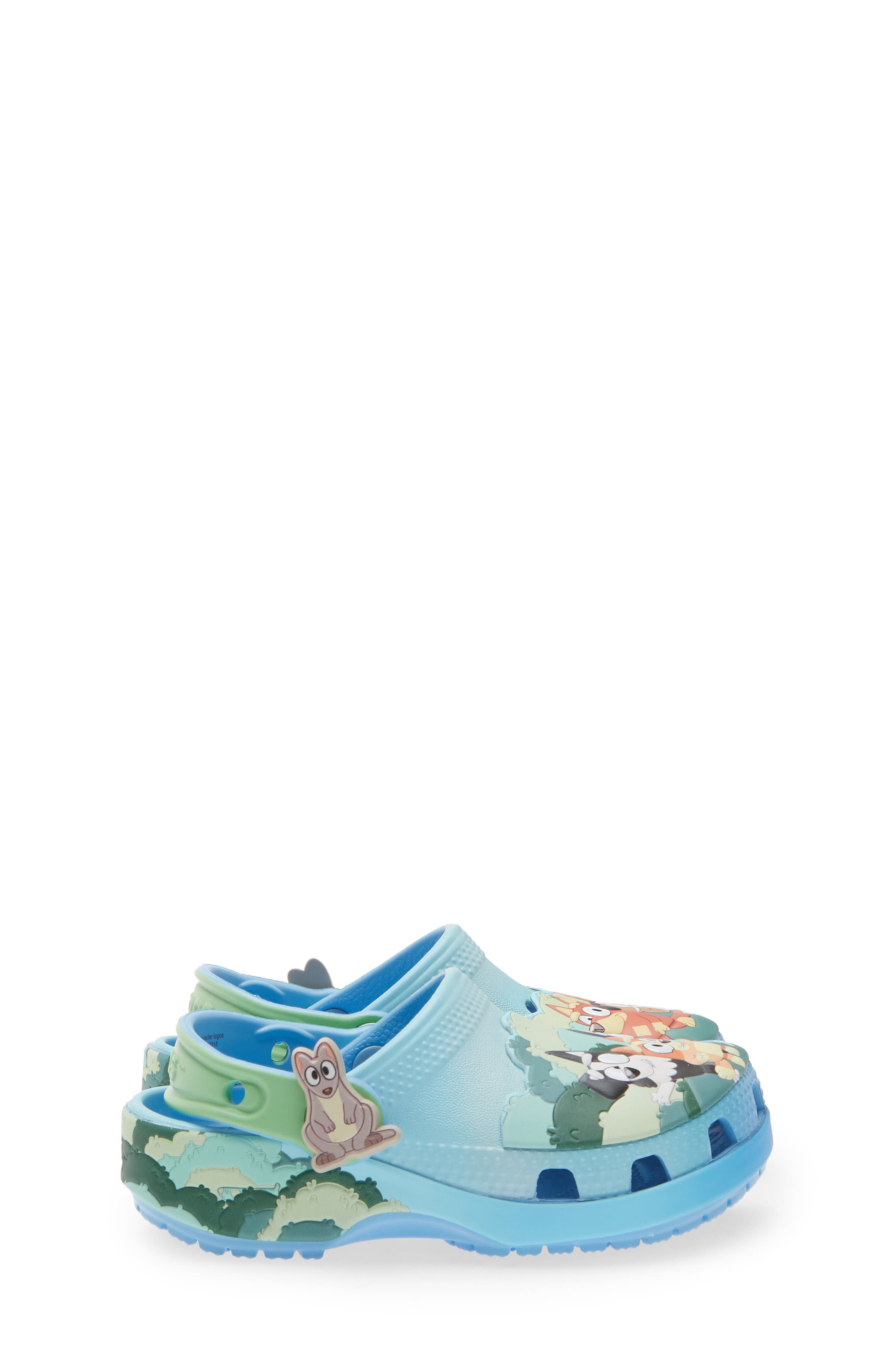 CROCS Kids' Bluey Classic Clog, Alternate, color, Blue Multi