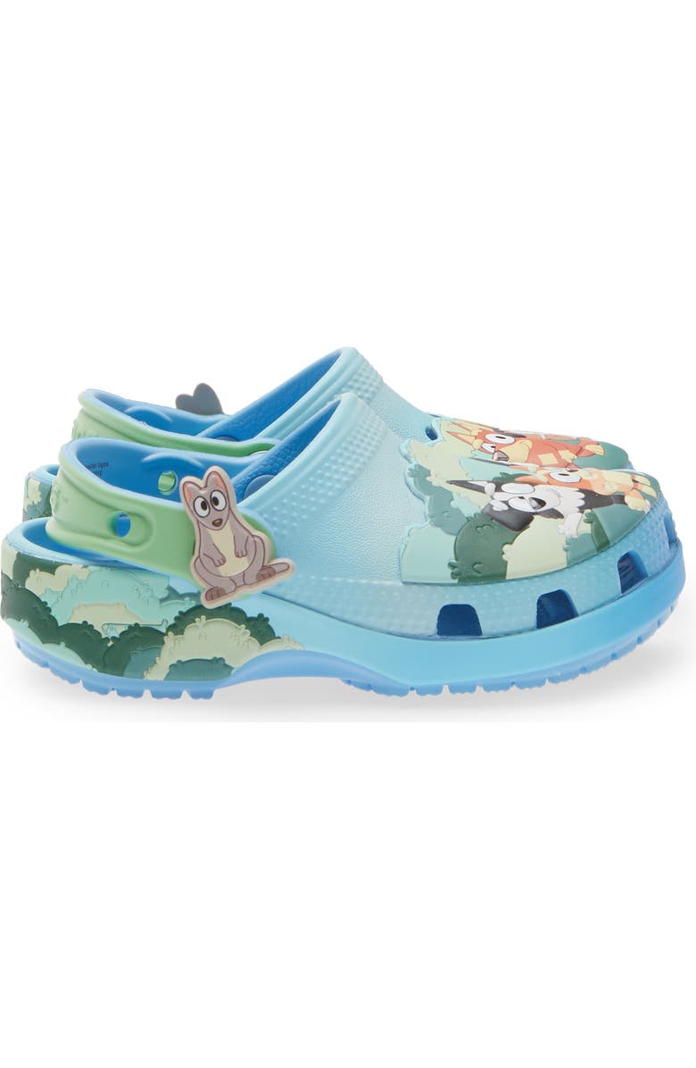 CROCS Kids' Bluey Classic Clog, Alternate, color, Blue Multi