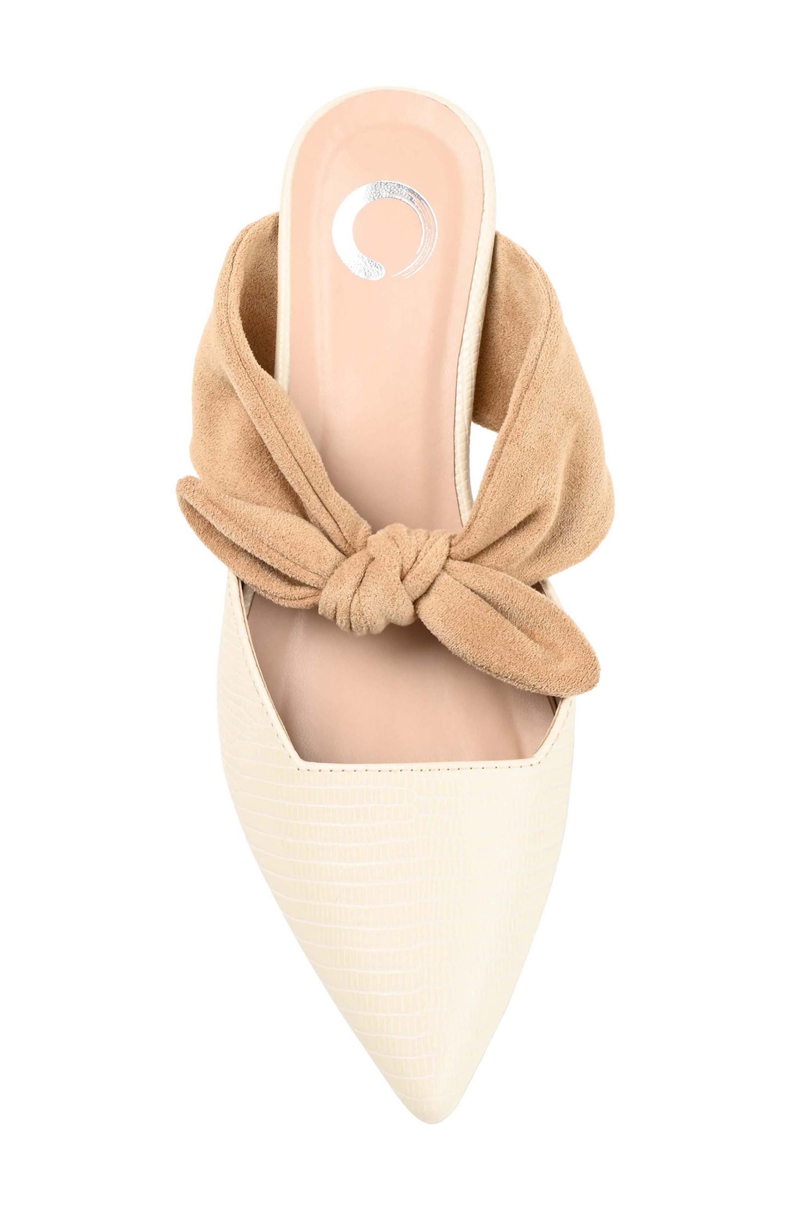 Journee Collection Melora Mule, Alternate, color, Off White