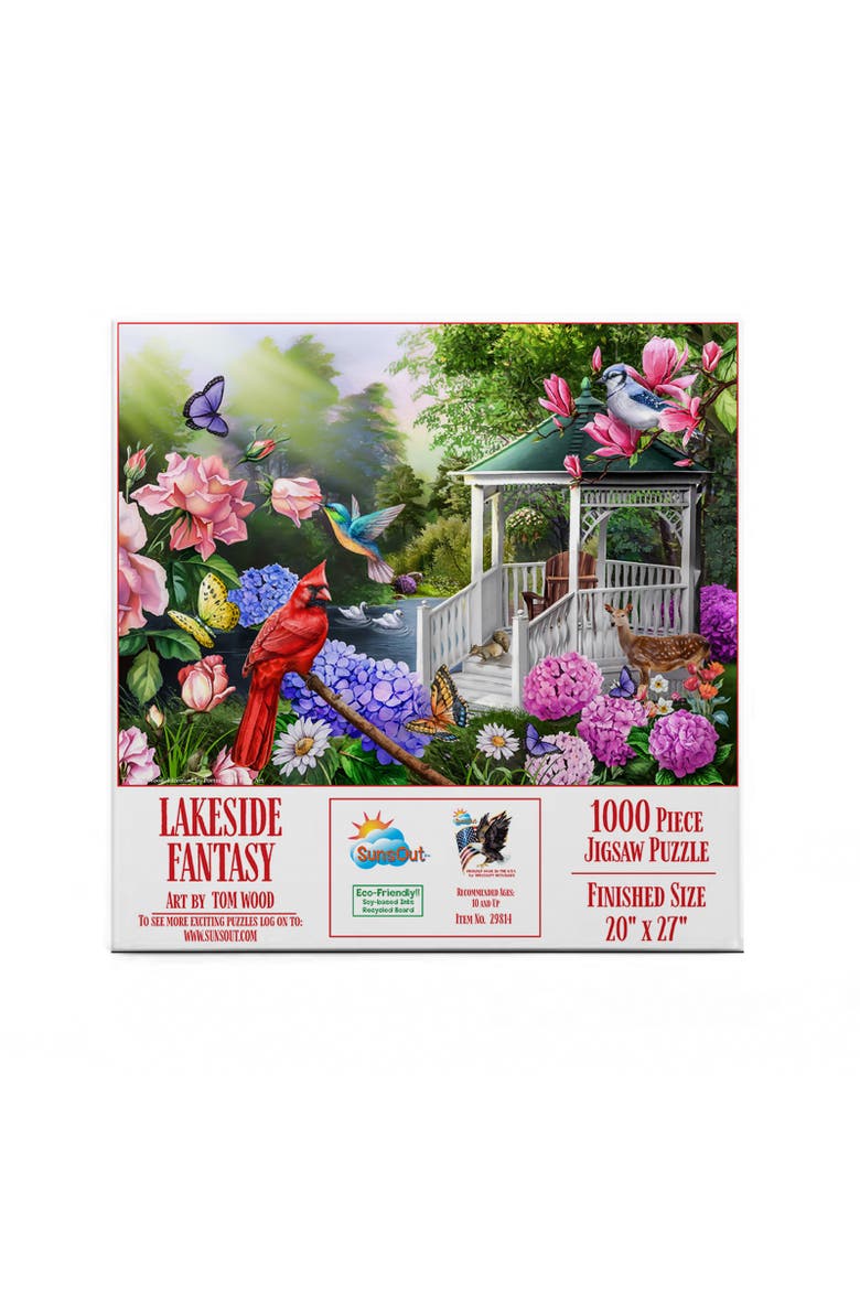 Lakeside Fantasy 1000 piece Jigsaw Puzzle for Adults, Alternate, color, Multicolor