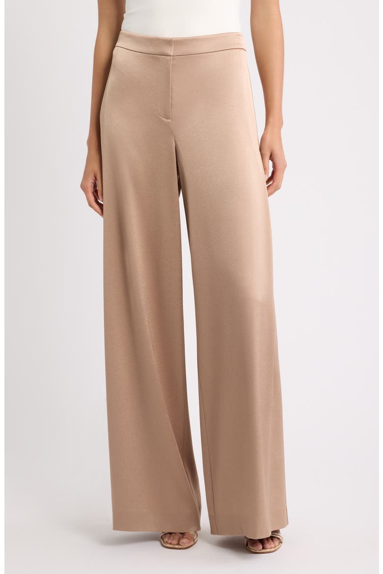 Phoenix Wide Leg Pants, Main, color, TOFFEE
