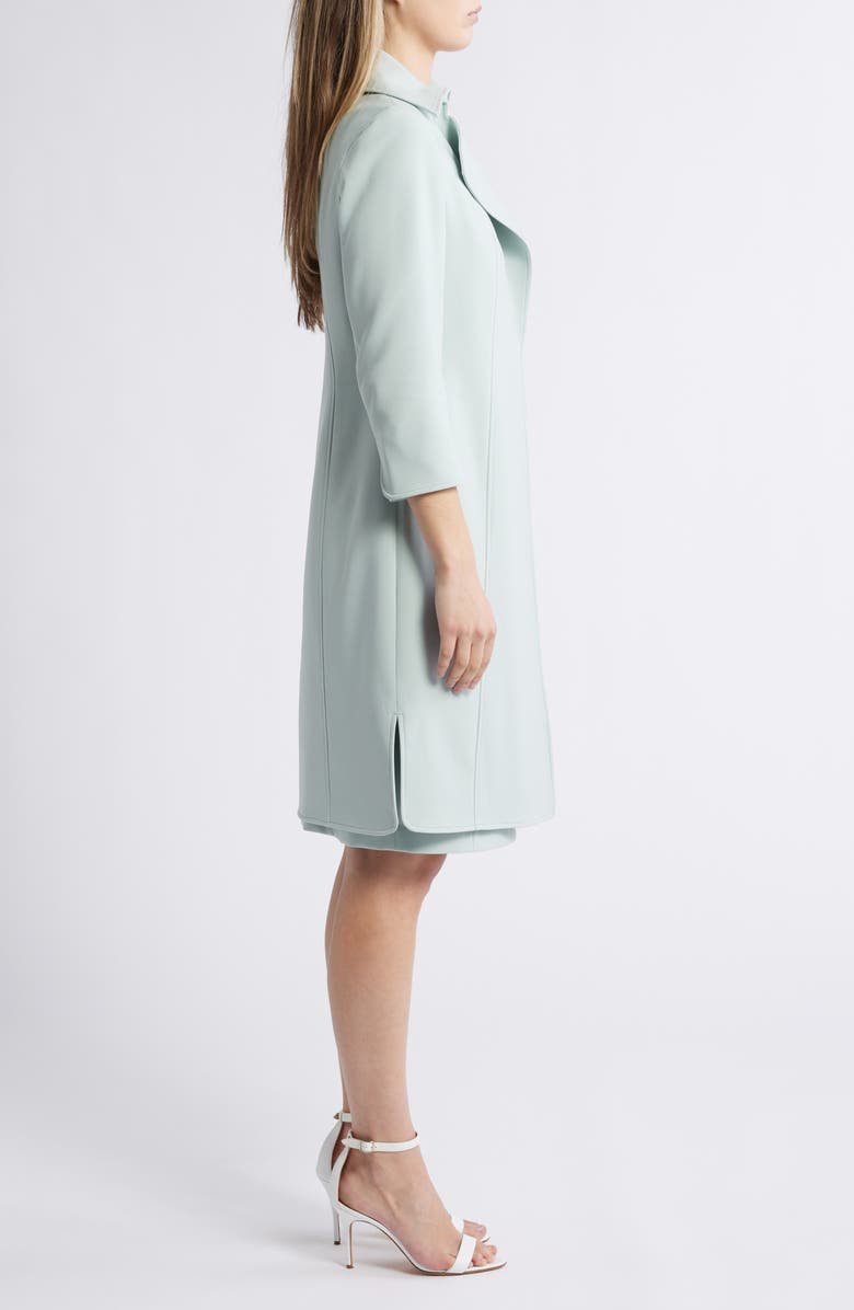 Anne Klein Peak Lapel Longlinge Jacket, Alternate, color,