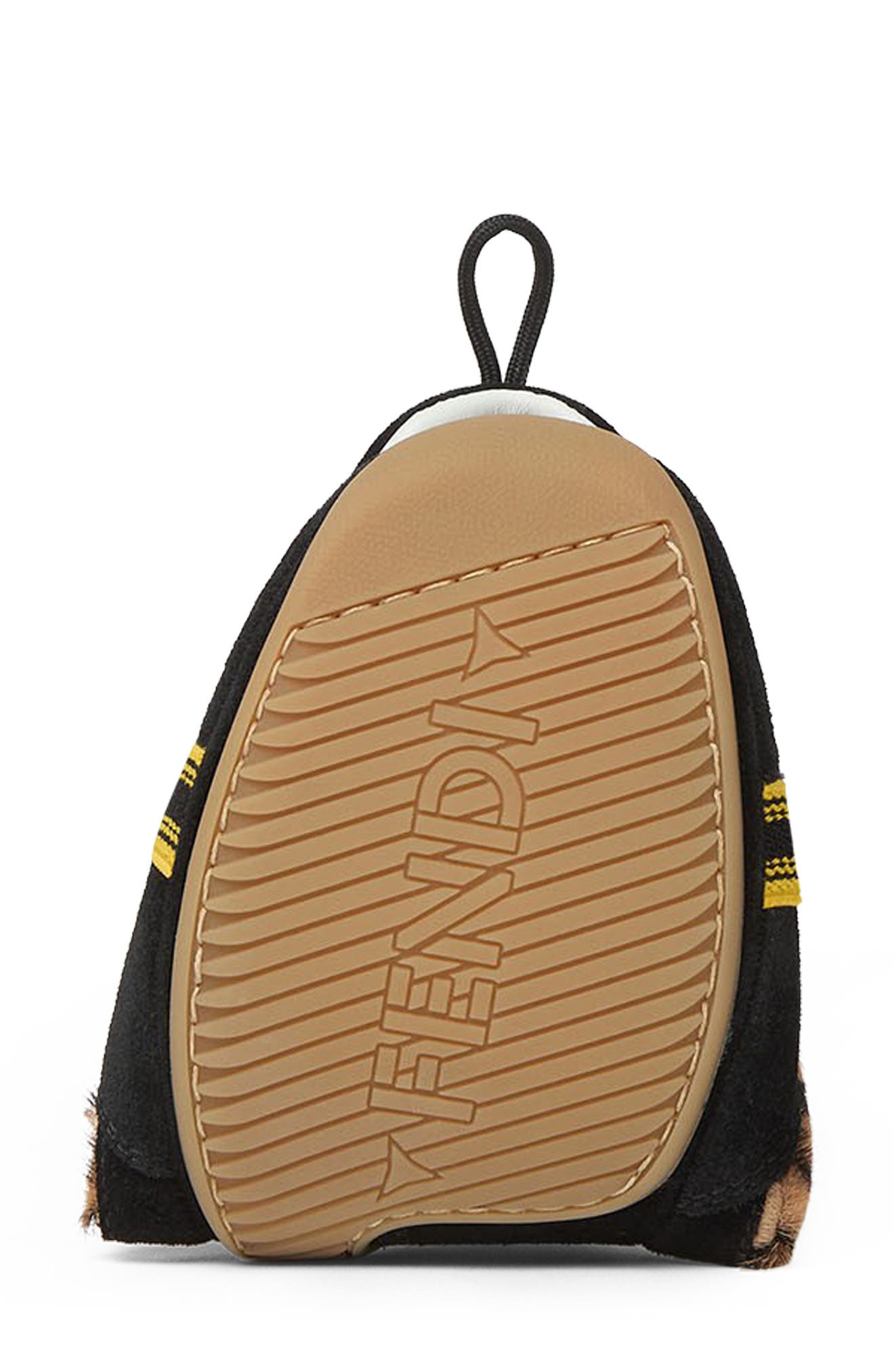 Wrap Genuine Calf Hair Sneaker, Alternate, color, NERO/ NATURAL CALF HAIR
