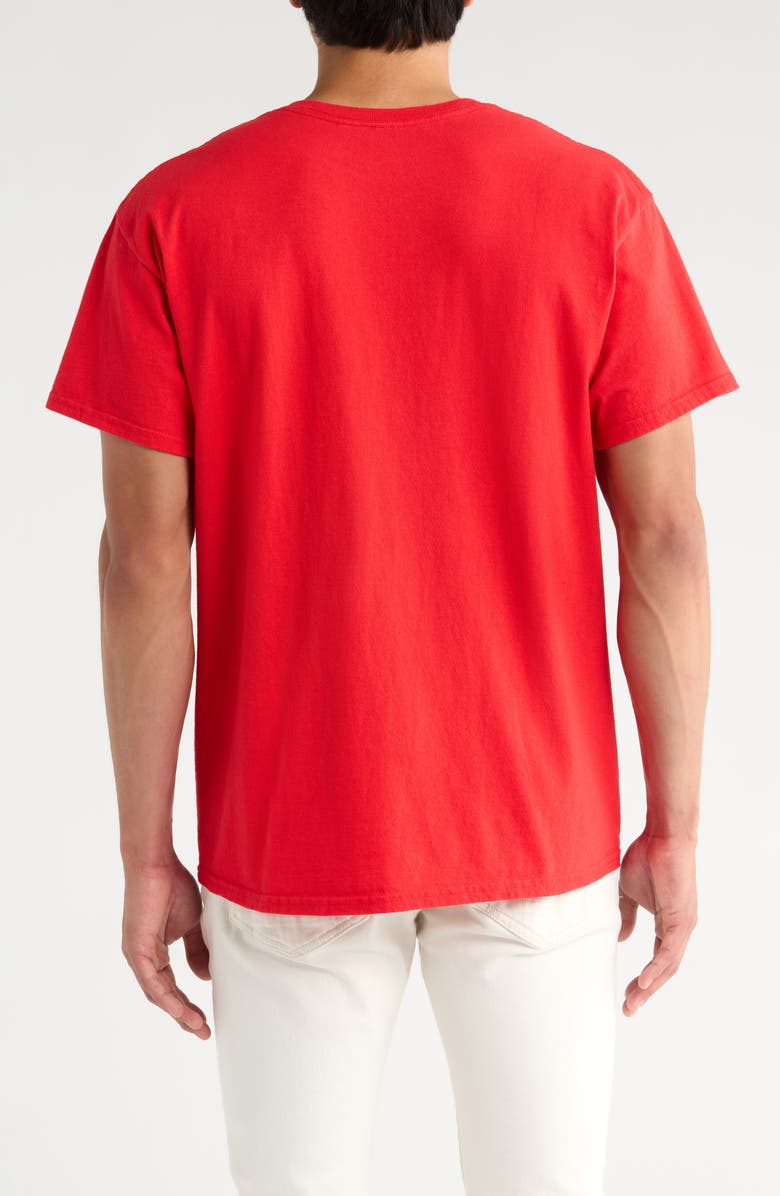 Junk Food Property of USA Cotton Graphic T-Shirt, Alternate, color, Red