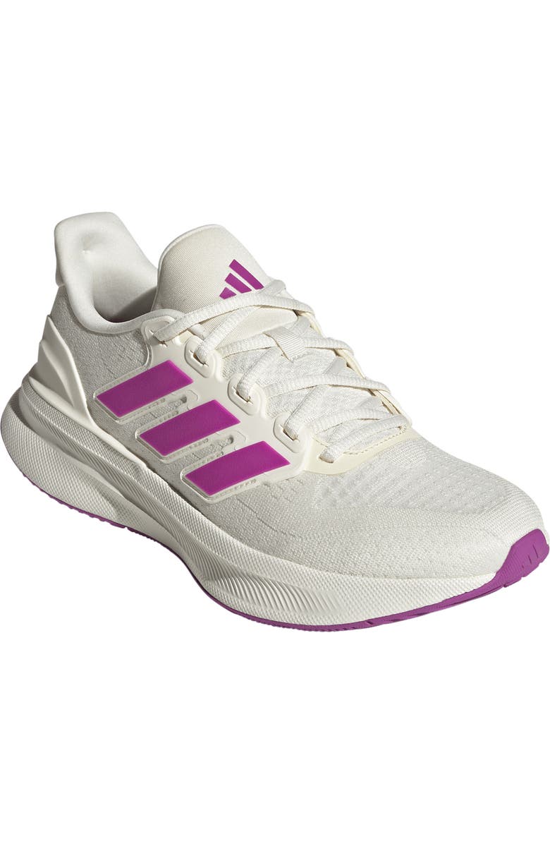 adidas Ultrarun 5 Running Shoe, Main, color, Off White/ Purple/ Black