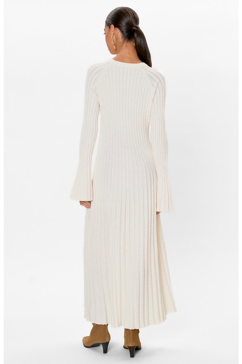 Ella Sweater Dress, Alternate, color, Ivory