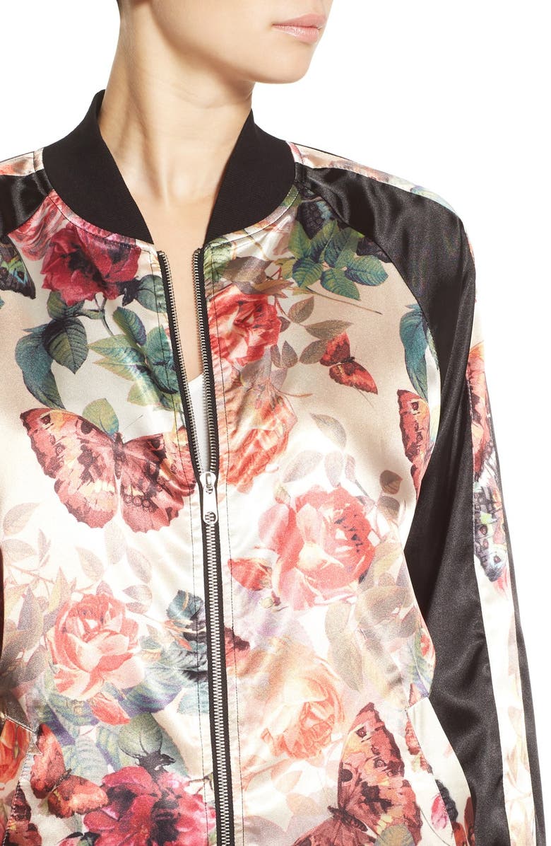 Standard Grace Reversible Bomber Jacket, Alternate, color, 