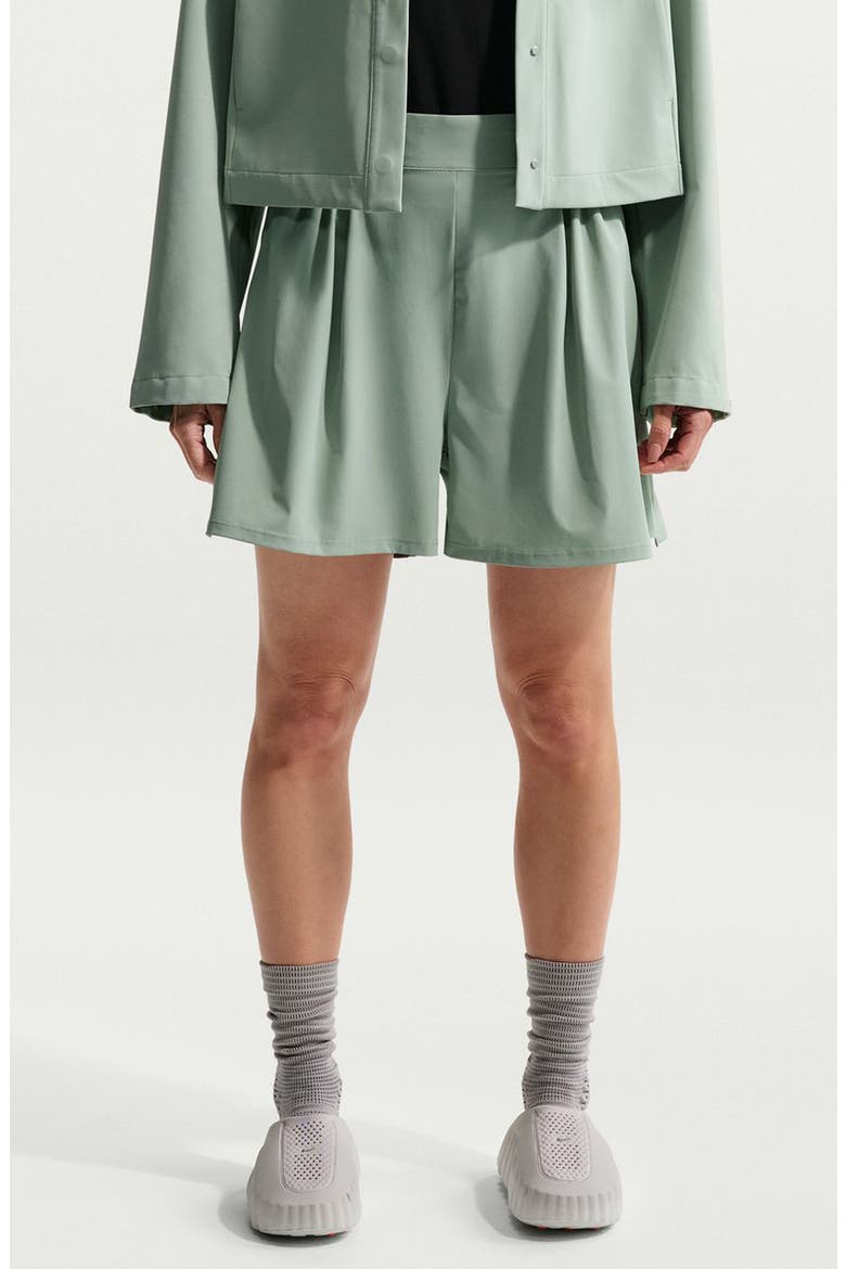 24.7 PerfectStretch Dri-FIT High Waist Shorts, Main, color, STEAM/ STEAM/ DUTCH GREEN