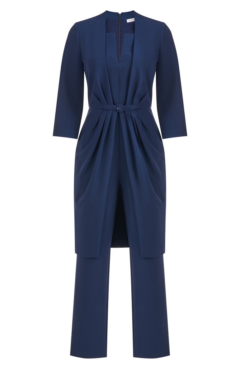 Kay Unger Velma Walk-Through Jumpsuit, Alternate, color,