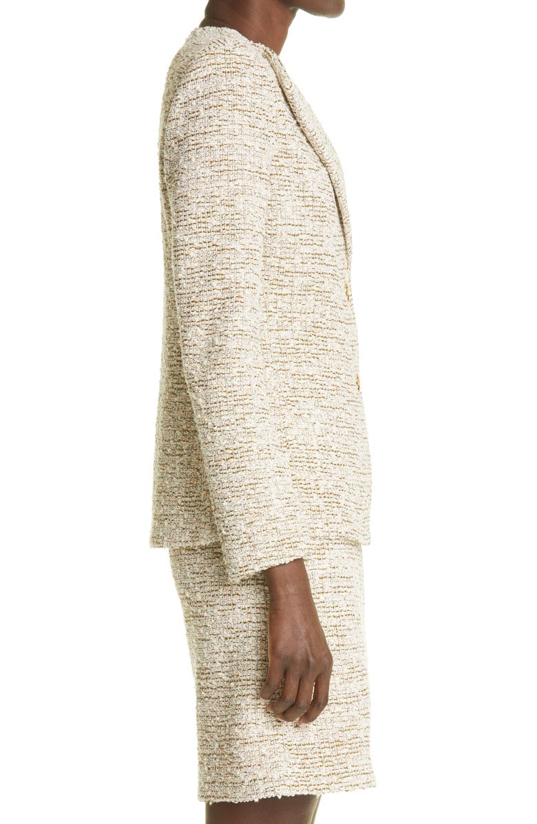 St. John Collection Bouclé Jacket, Alternate, color,