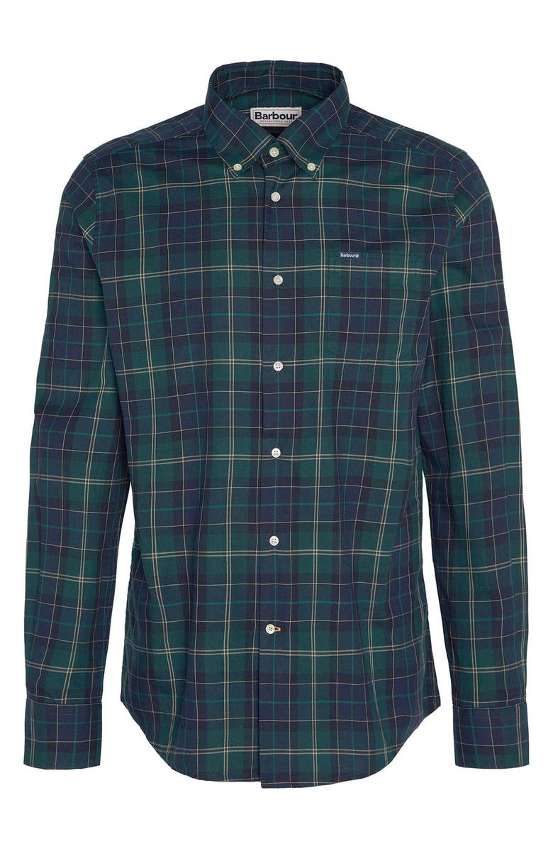 Barbour Wetheram Tailored Fit Button-Down Shirt, Alternate, color, 