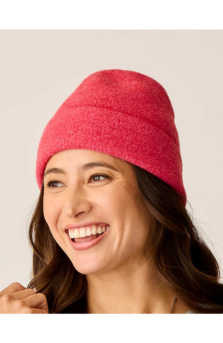 Carve Designs Tabitha Beanie, Alternate, color, Poinsettia