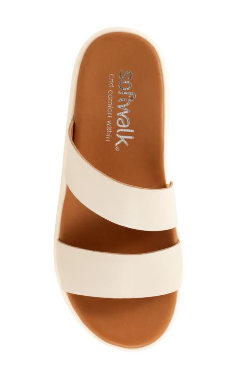 Shop Softwalk ® Jenna Platform Sandal In Ivory