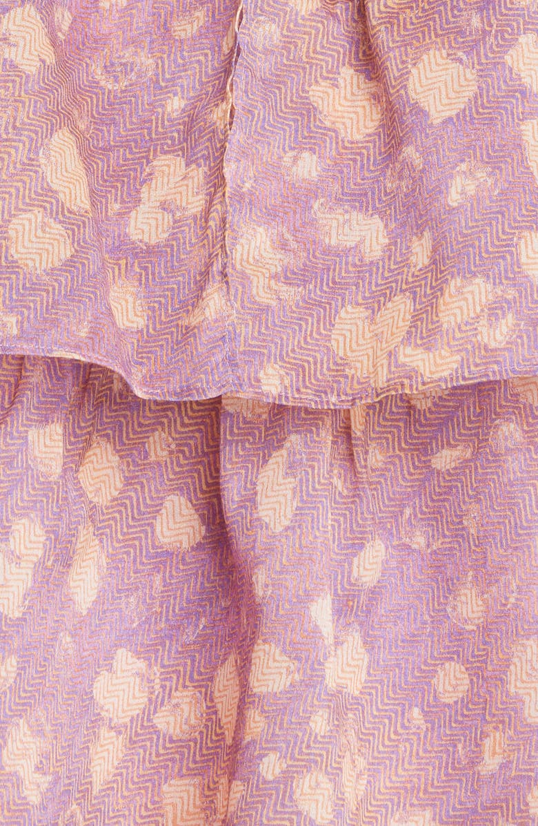 Ulla Johnson Celina Ruffle Cotton & Silk Dress, Alternate, color,